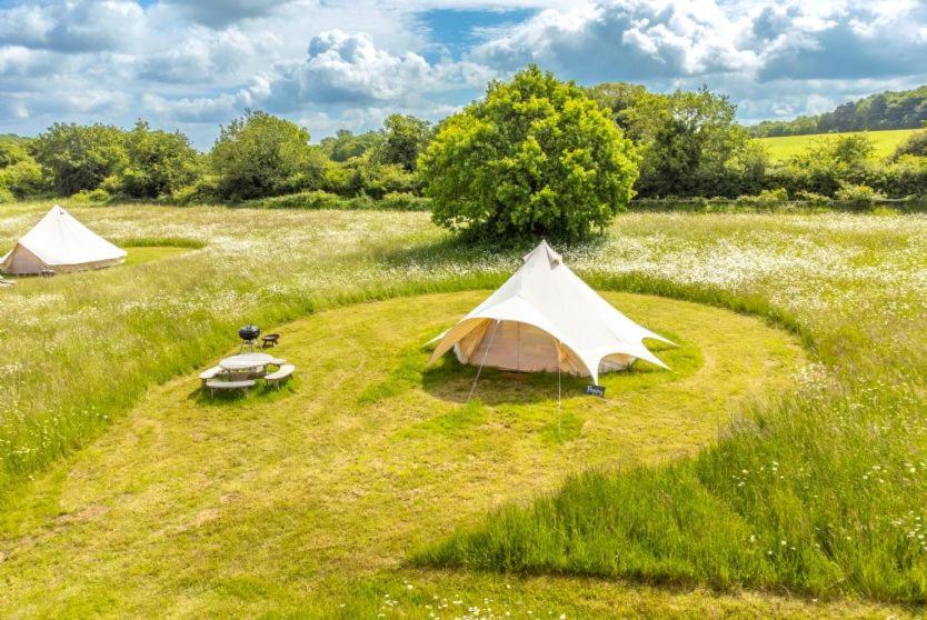 Vila Red Clover At Blanca'S Bell Tents Ringstead  Exteriér fotografie